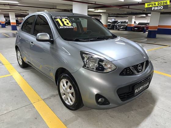 NISSAN MARCH 1.0 SV 12V FLEX 4P MANUAL NISSAN MARCH 1.0 SV 12V FLEX 4P MANUAL